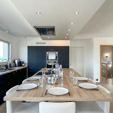 Maison Levi Avec Vue Et A 200m Du Port Digosville